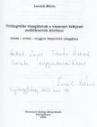 Laczik Mária - Trilingvális vizsgálatok a viszonyt kifejező melléknevek körében (dedikált) [antikvár]