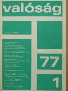 Dobozi István - Valóság 1977. január [antikvár]