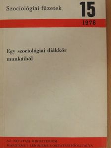 Guth László - Egy szociológiai diákkör munkáiból [antikvár]