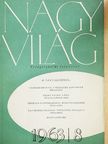Alfred de Vigny - Nagyvilág 1963. augusztus [antikvár]