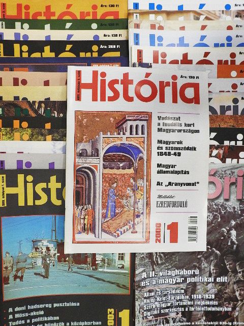 Bíró László - História 2000-2010. (vegyes számok)(26 db) [antikvár]