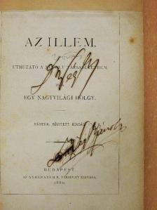 Az illem [antikvár]