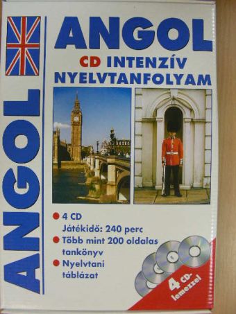 Antony J. Peck - Angol CD intenzív nyelvtanfolyam - 4 CD-vel [antikvár]