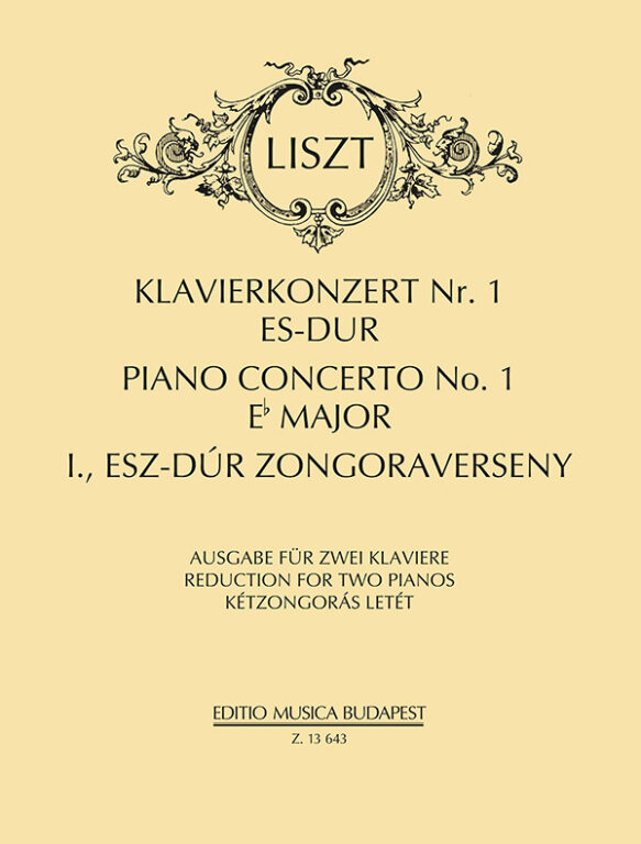 LISZT - I.ESZ-DÚR ZONGORAVERSENY KÉTZONGORÁS LETÉT (RADOS FERENC)
