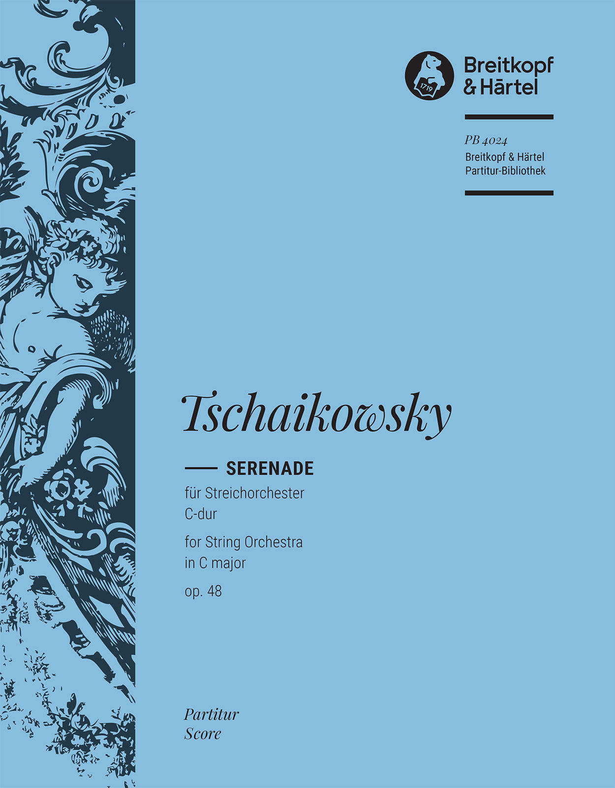 CSAJKOVSZKIJ ( TSCHAIKOWSKY) - SERENADE FÜR STREICHORCHESTER C-DUR OP.48, PARTITUR