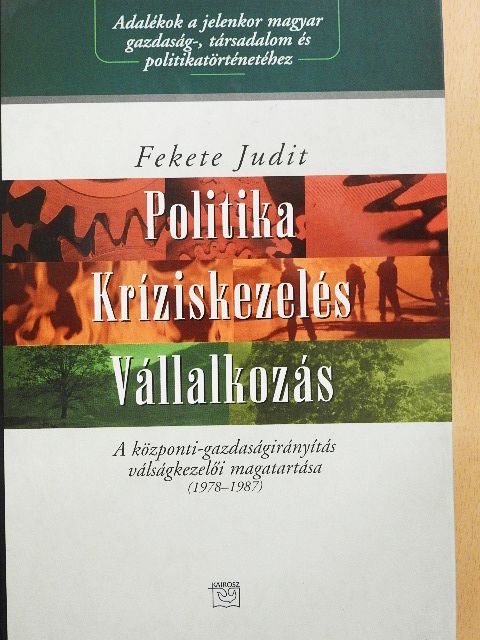 Fekete Judit - Politika - kríziskezelés - vállalkozás [antikvár]