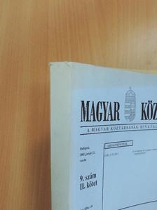 Magyar Közlöny 2002. január 23. II. [antikvár]