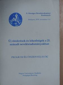 X. Országos Neveléstudományi Konferencia [antikvár]