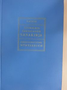 Pekka Katara - Suomalais-saksalainen sanakirja/Finnisch-Deutsches Wörterbuch [antikvár]