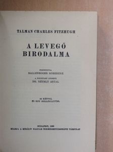 Talman Charles Fitzhugh - A levegő birodalma [antikvár]