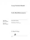Händel - SECHS BLOCKFLÖTENSONATEN. BLOCKFLÖTE / BASSO CONTINUO