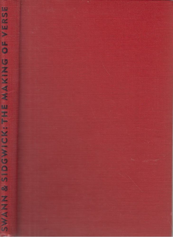 Robert Swann, Frank Sidgwick - The Making of Verse: a Guide to English Metres [antikvár]
