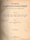 Münchener Medizzinische Wochenschrift LVIII. Jahrgang [antikvár]