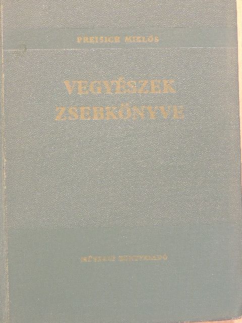 Ádám László - Vegyészek zsebkönyve [antikvár]