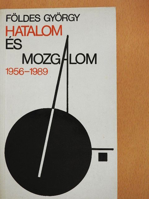 Földes György - Hatalom és mozgalom 1956-1989 [antikvár]