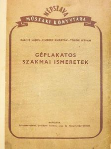 Bálint Lajos - Géplakatos szakmai ismeretek [antikvár]