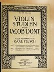 Jacob Dont - Violin Studien II. [antikvár]
