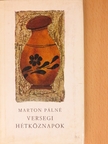 Marton Pálné - Versegi hétköznapok [antikvár]