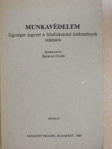 Bernhardt György - Munkavédelem  [antikvár]