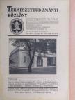 Dr. Bodnár János - Természettudományi Közlöny 1930. augusztus 1-15. [antikvár]