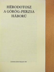 Hérodotosz - A görög-perzsa háború [antikvár]