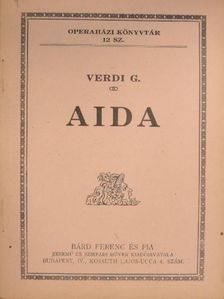 Ghislanzoni Antal - Aida [antikvár]