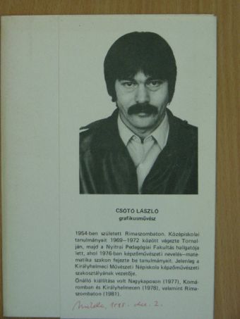 Csótó László grafikusművész [antikvár]
