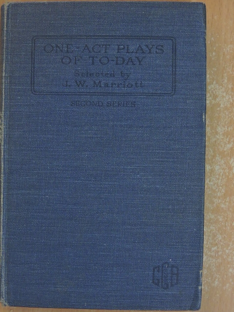 Alfred Sutro - One-act plays of to-day 2. [antikvár]