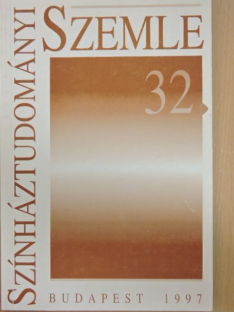 Enyedi Sándor - Színháztudományi Szemle 32. [antikvár]