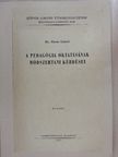 Dr. Buzás László - A pedagógia oktatásának módszertani kérdései [antikvár]