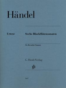 Händel - SECHS BLOCKFLÖTENSONATEN