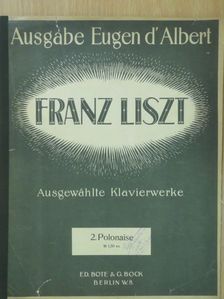 Franz Liszt - Ausgewählte Klavierwerke 2. [antikvár]