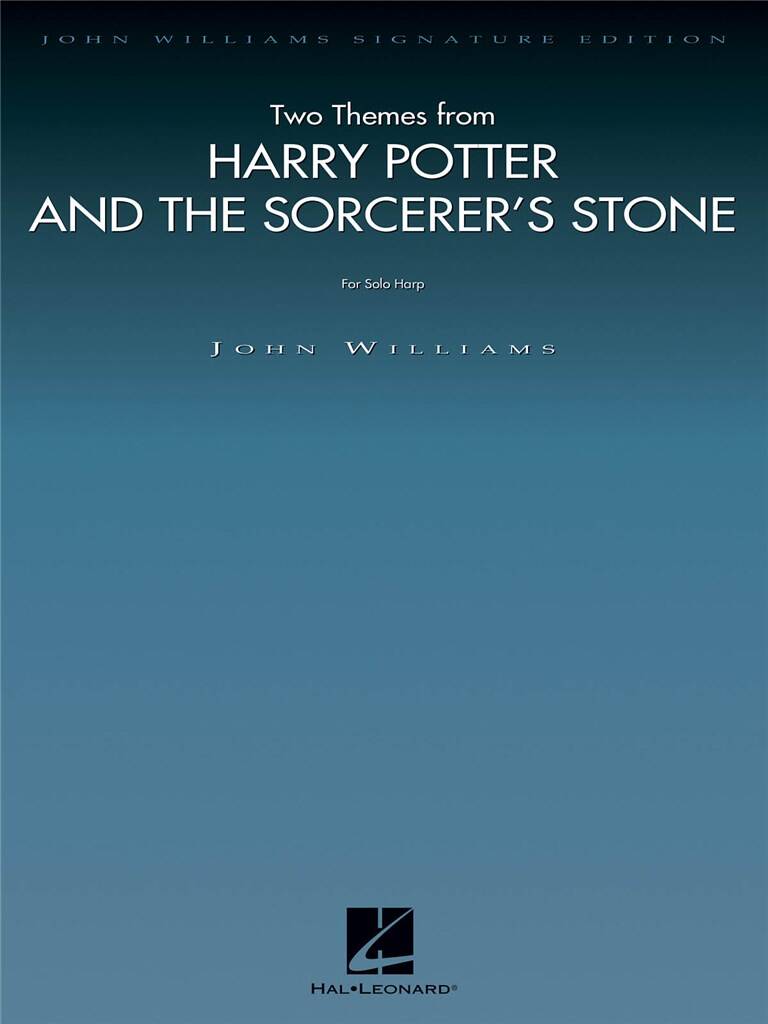 WILLIAMS JOHN - TWO THEMES FROM HARRY POTTER AND THE SORCERER'S STONE FOR SOLO HARP