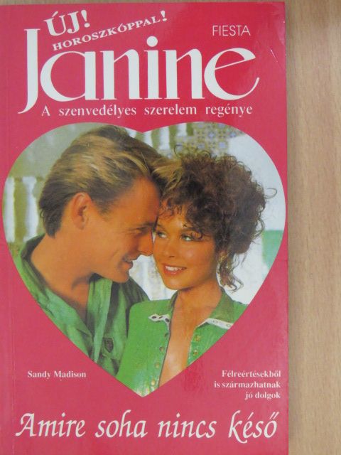 Sandy Madison - Amire soha nincs késő [antikvár]
