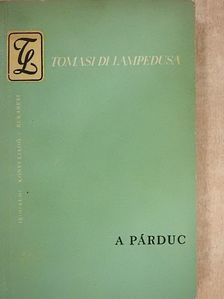 Giuseppe Tomasi di Lampedusa - A párduc [antikvár]