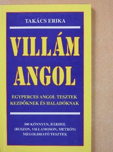 Takács Erika - Villám angol [antikvár]