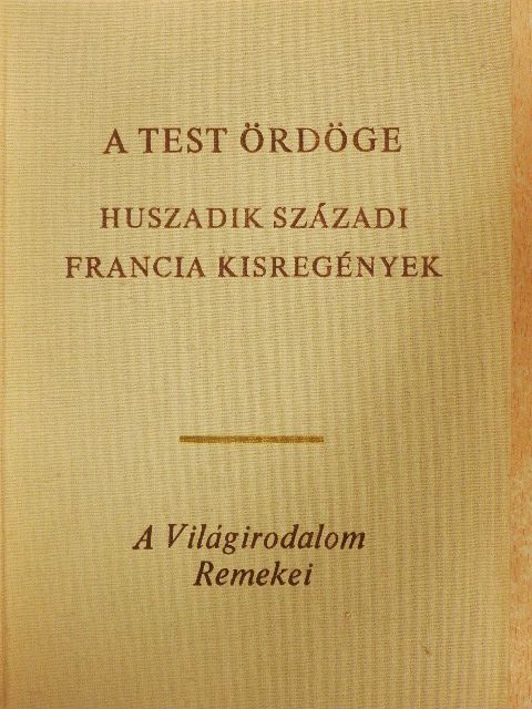 André Gide - A test ördöge [antikvár]
