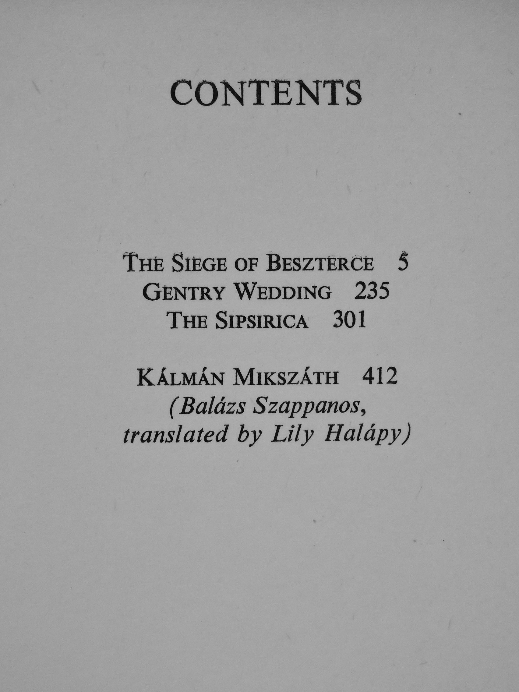 Kálmán Mikszáth - The Siege of Beszterce [antikvár]