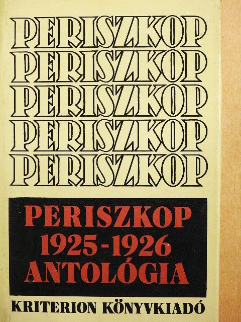 Becsky Andor - Periszkop 1925-1926 [antikvár]