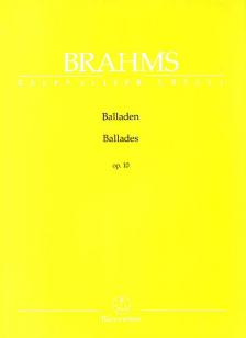 BRAHMS... - BALLADEN OP.10 FÜR KLAVIER URTEXT (CHRISTIAN KÖHN)