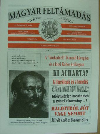 Magyar Feltámadás 1993. szeptember 28. [antikvár]