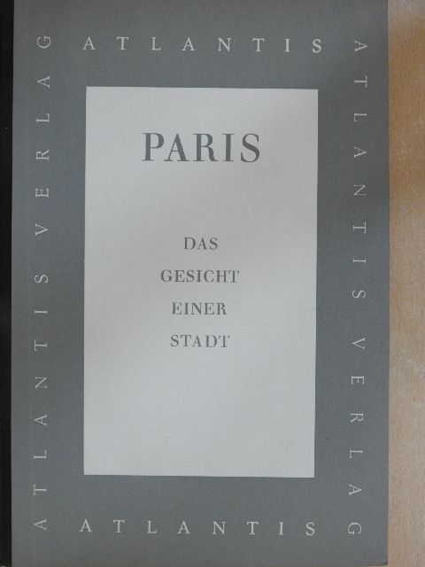 Martin Hürlimann - Paris [antikvár]