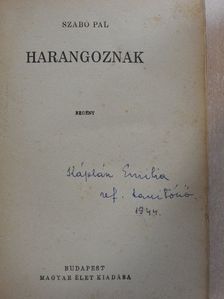 Szabó Pál - Harangoznak [antikvár]
