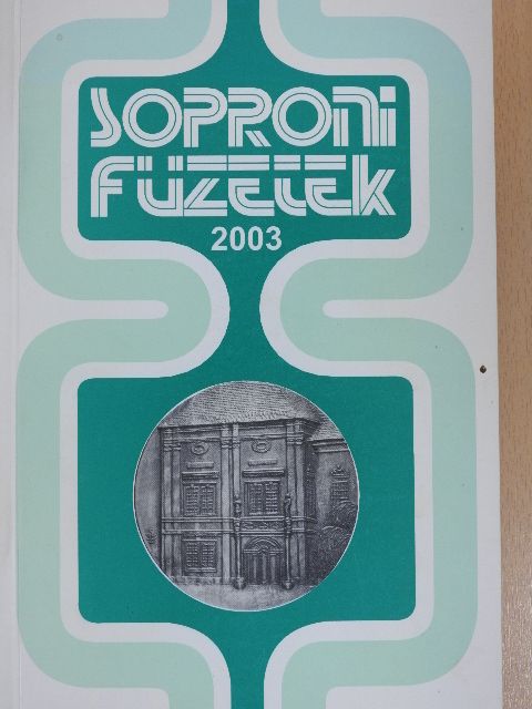 B. Czmór Ella - Soproni füzetek 2003 [antikvár]