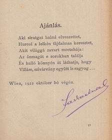 FARKAS ANTAL - Bujdosó Péter nótás könyve 1920-1922 (aláírt) [antikvár]