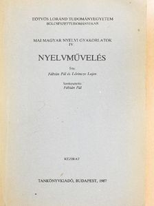 Deme László - Nyelvművelés [antikvár]