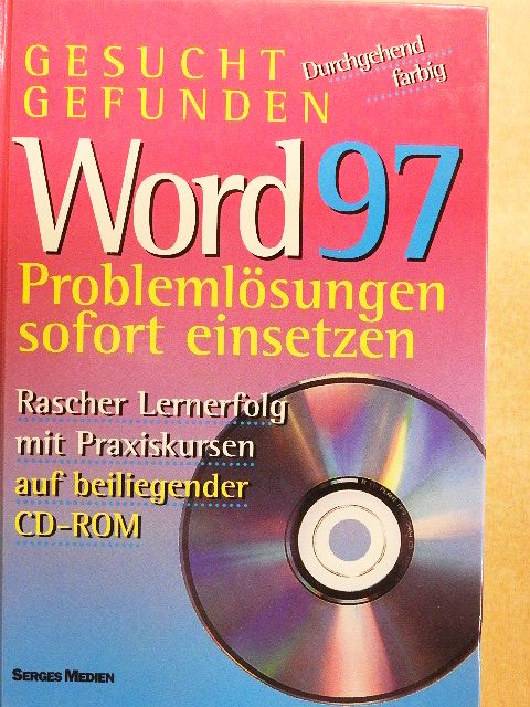 Word 97 Problemlösungen sofort einsetzen - CD-vel [antikvár]