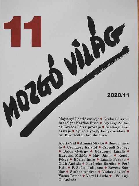 Gárdonyi László - Mozgó Világ 2020. november [antikvár]