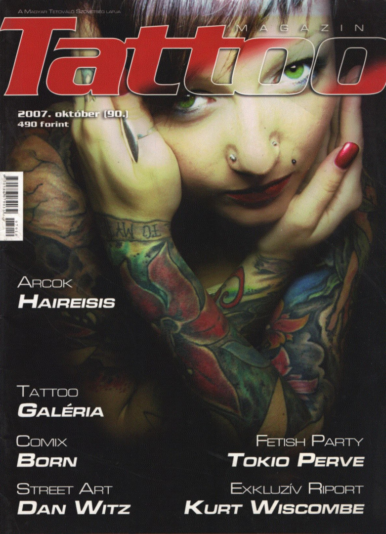 Horányi Krisztián - Tattoo Magazin 2007. október (90.) [antikvár]