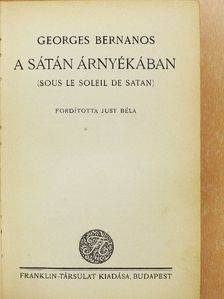 Georges Bernanos - A sátán árnyékában [antikvár]